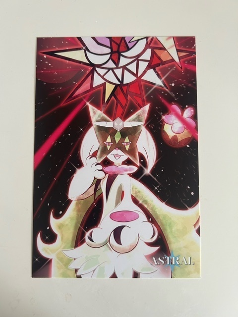 Astral-Pokémon Unofficial Fanbook-ポストカード10種