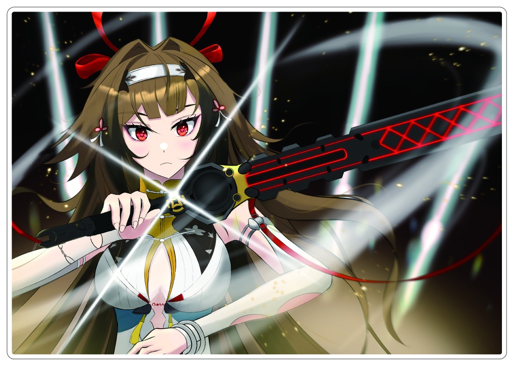 A5透明アクリルボード 脚スタンド付き【ゼンレスゾーンゼロ】