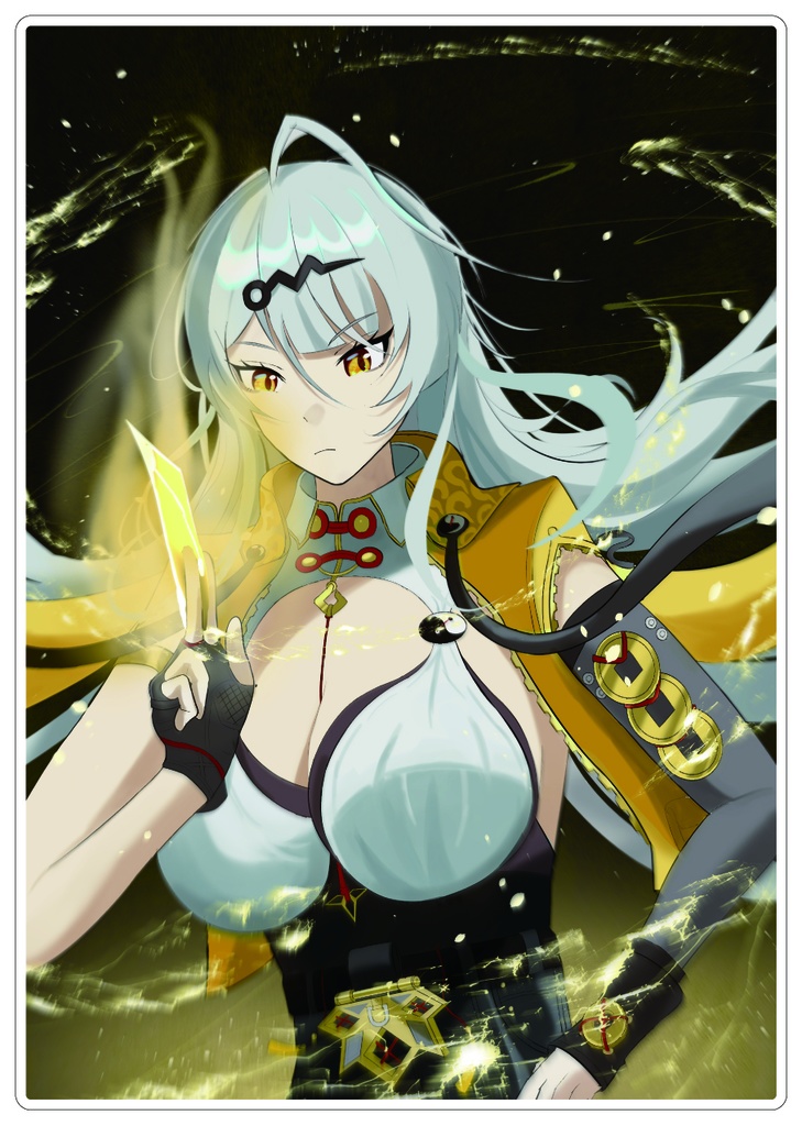 A5透明アクリルボード 脚スタンド付き【ゼンレスゾーンゼロ】