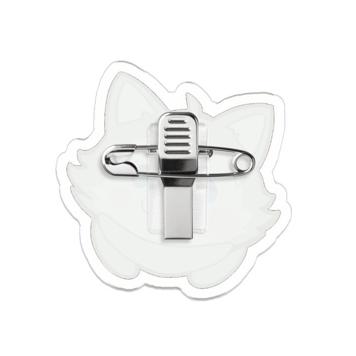 天狼るか アクリルヘアクリップ