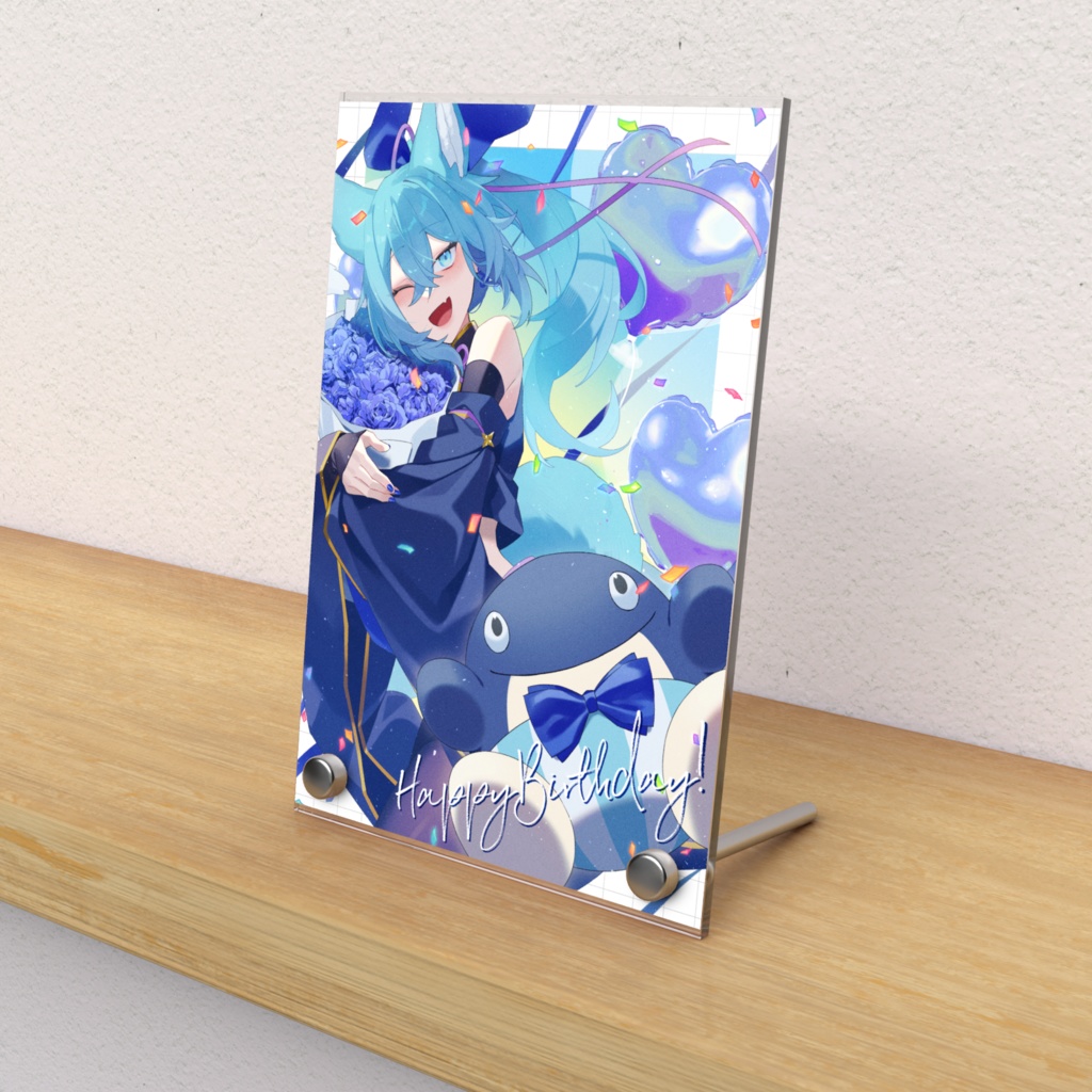 誕生日記念アクリルパネル