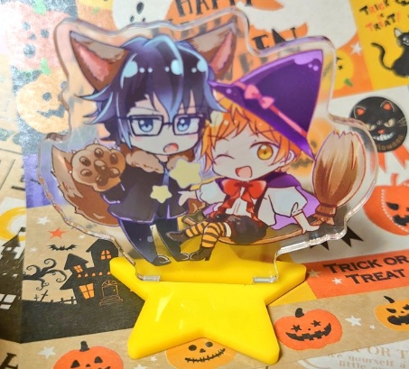 猿美アクリルスタンド（ハロウィン柄）