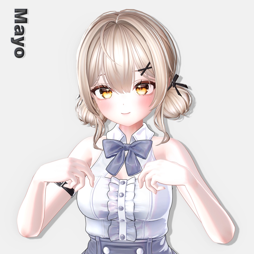 【48時間限定無料】【10アバター対応】Twin Bun Hair