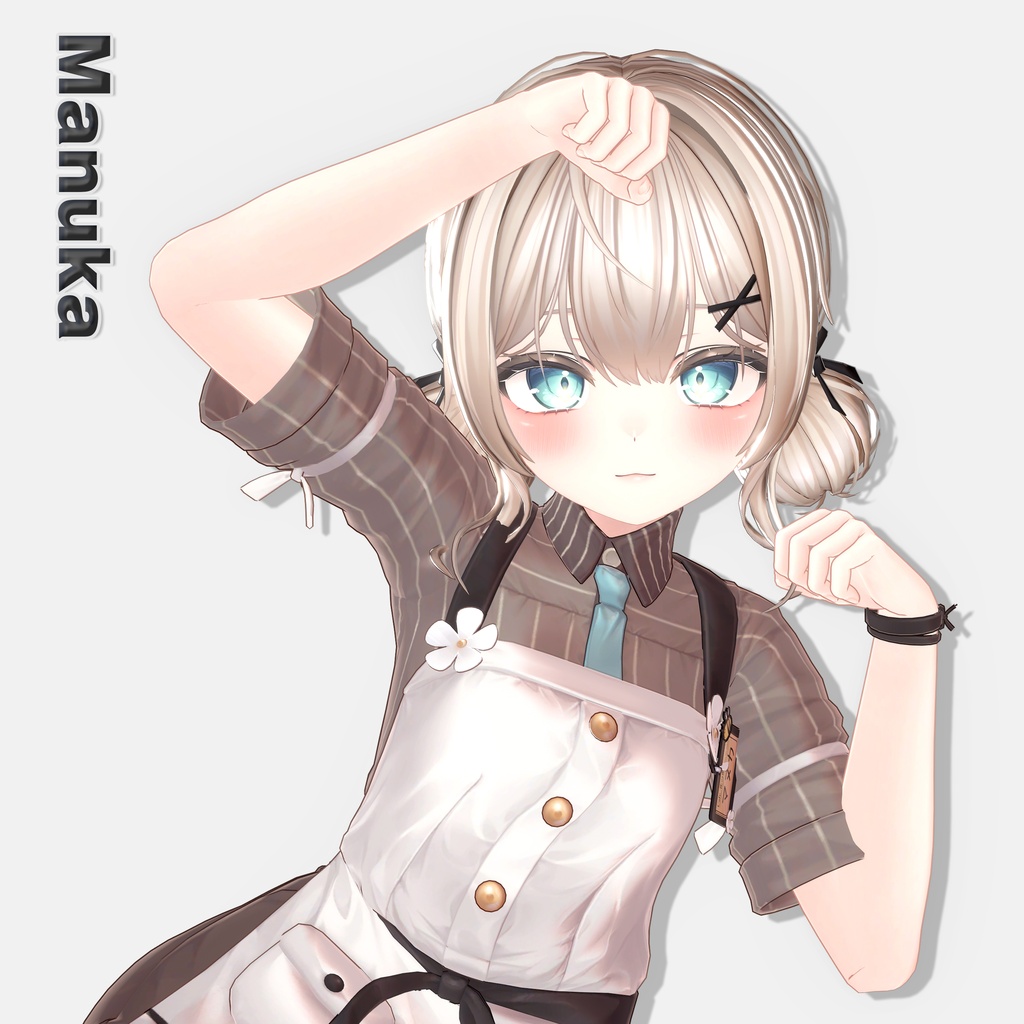 【48時間限定無料】【10アバター対応】Twin Bun Hair