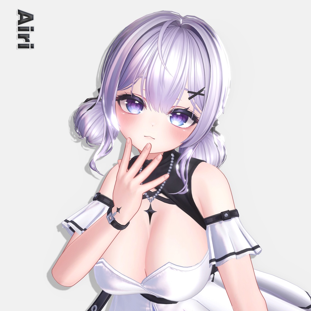 【48時間限定無料】【10アバター対応】Twin Bun Hair