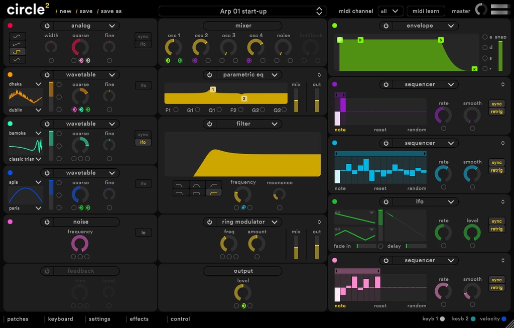 Imaginative Arps - German Electronic (Circle2 Presets)