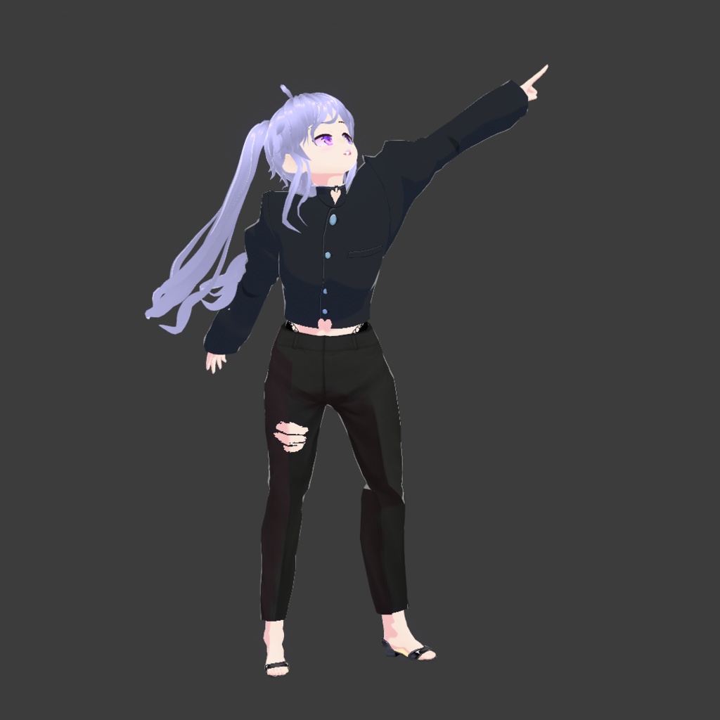 Tennima: Vroid Character Model for VRChat, Vtubing, etc.