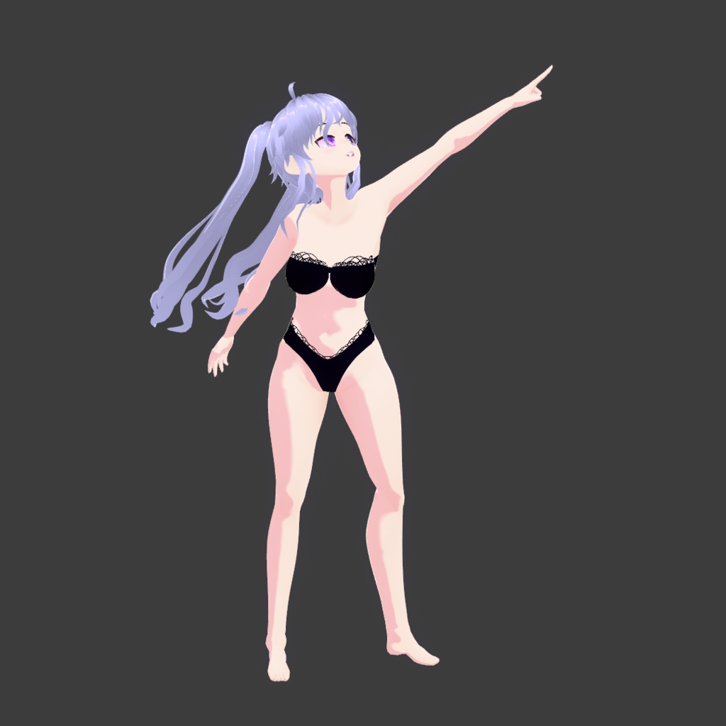 Tennima: Vroid Character Model for VRChat, Vtubing, etc.