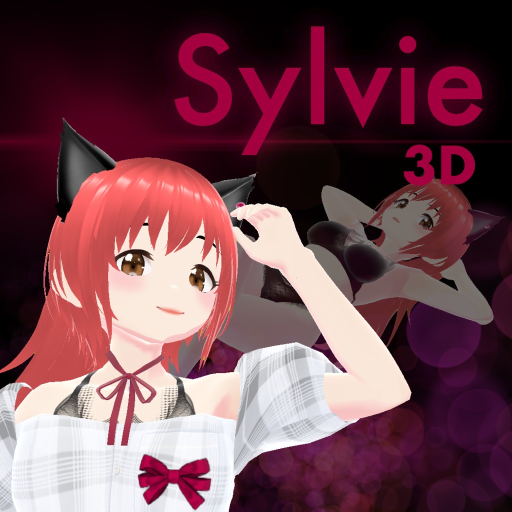 Sylvie: Vroid Character Model for VRChat, Vtubing, etc.
