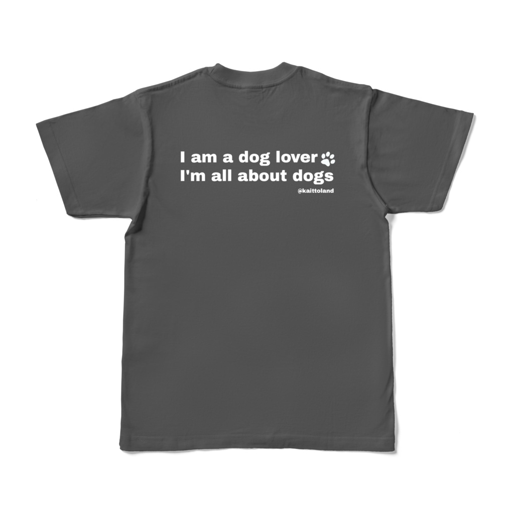 カラーTシャツ(両面)/DOG IS GOD