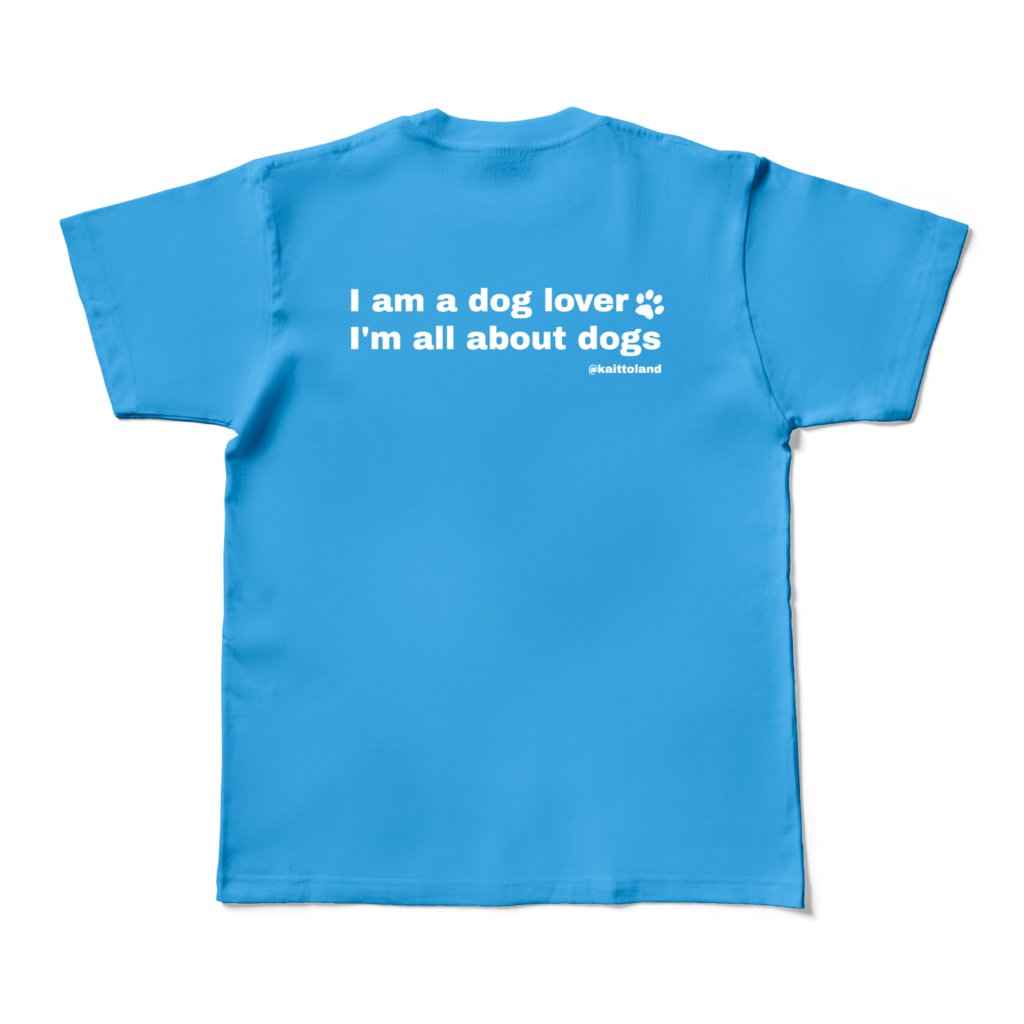 カラーTシャツ(両面)/DOG IS GOD