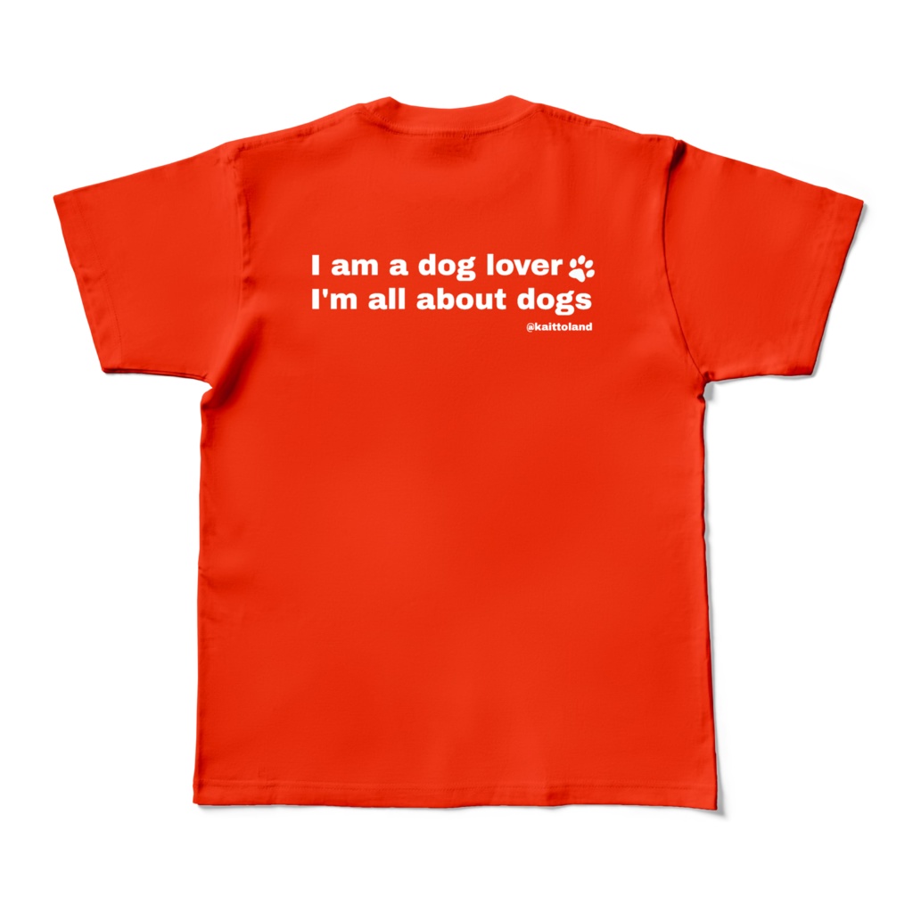 カラーTシャツ(両面)/DOG IS GOD