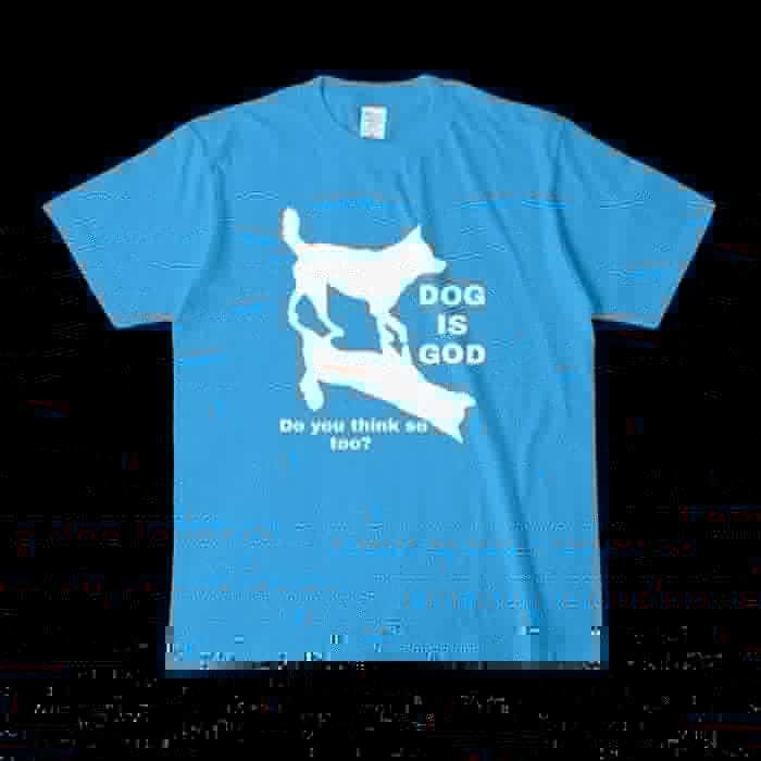 カラーTシャツ(両面)/DOG IS GOD