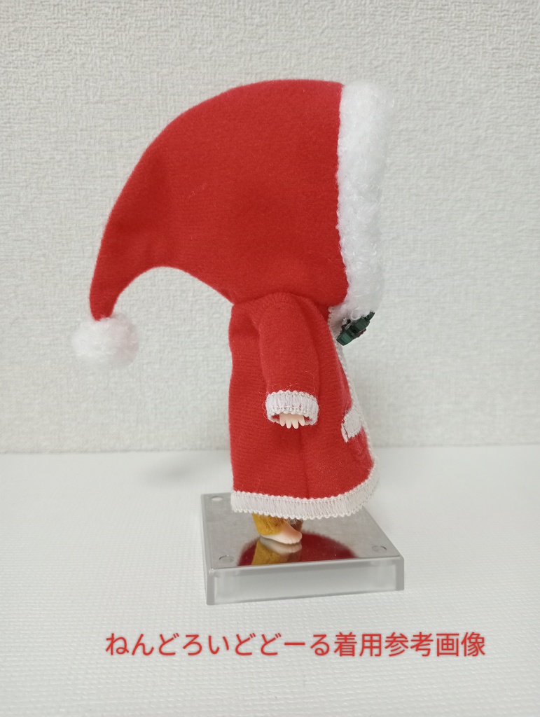 サンタ風コート　赤