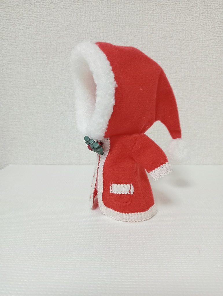 サンタ風コート　赤