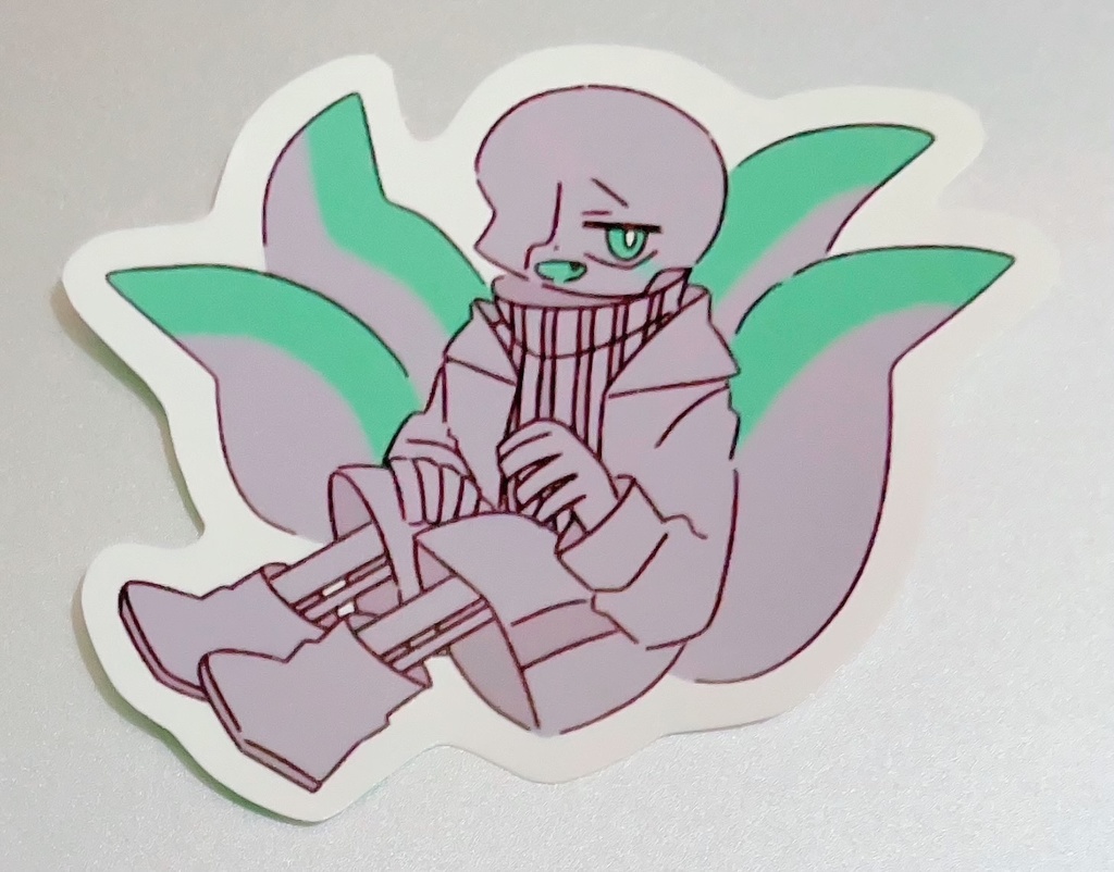 UndertaleAU 5種 全11枚入り クロス/ナイトメア/インク/エラー フレークシール