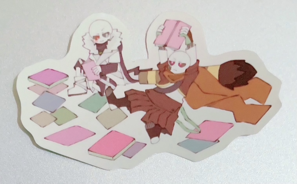 UndertaleAU 5種 全11枚入り クロス/ナイトメア/インク/エラー フレークシール