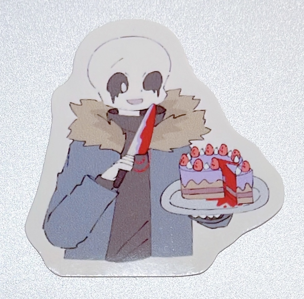 UndertaleAU 6種 全11枚入り クリスマス等イベント フレークシール