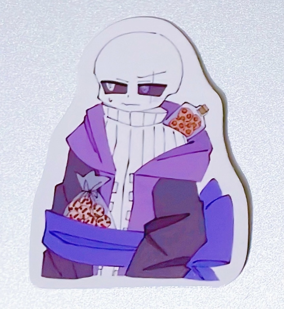 UndertaleAU 5種 全11枚入り Xtale フレークシール