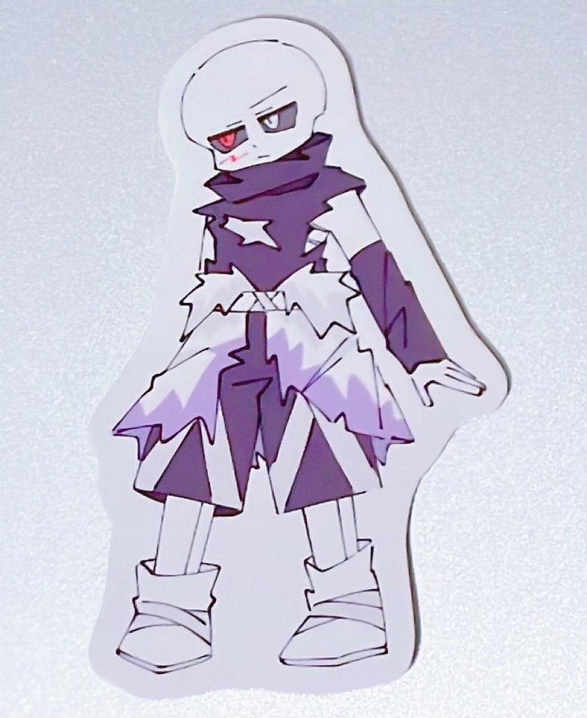 UndertaleAU 5種 全11枚入り Xtale フレークシール