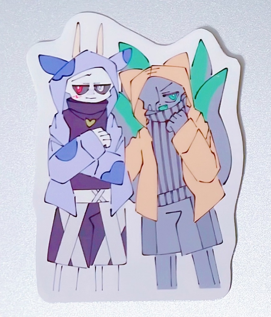 UndertaleAU 5種 全10枚入り クロメア フレークシール