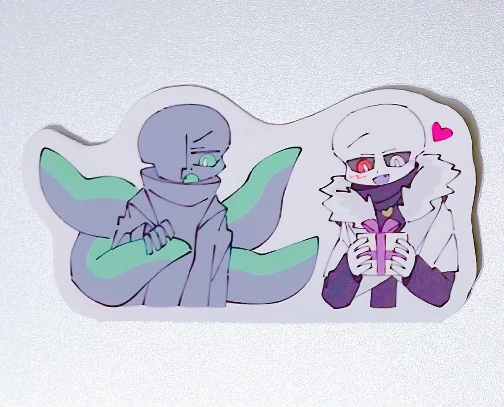 UndertaleAU 5種 全10枚入り クロメア フレークシール