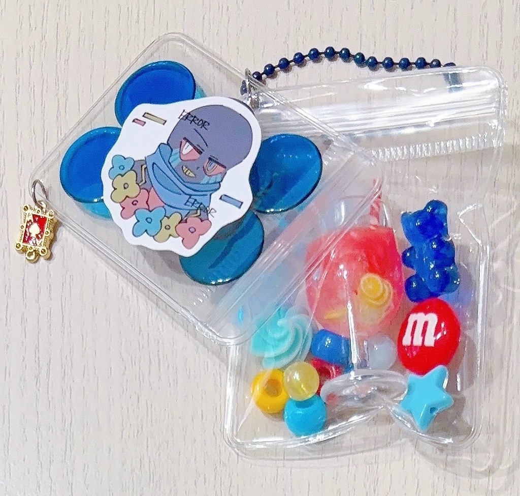 UndertaleAUエラーキーホルダー〜カフェタイム〜