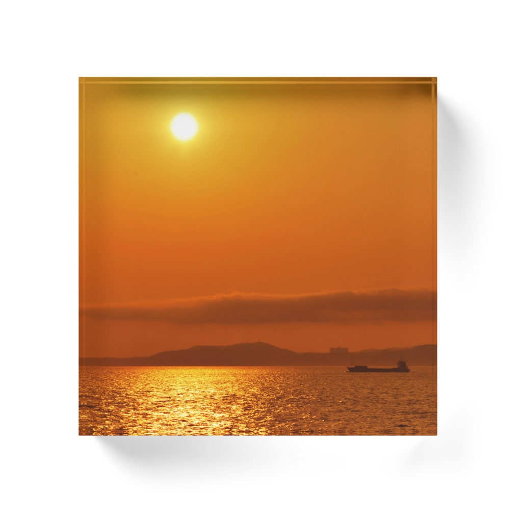 紅の海アクリルブロック PH-01