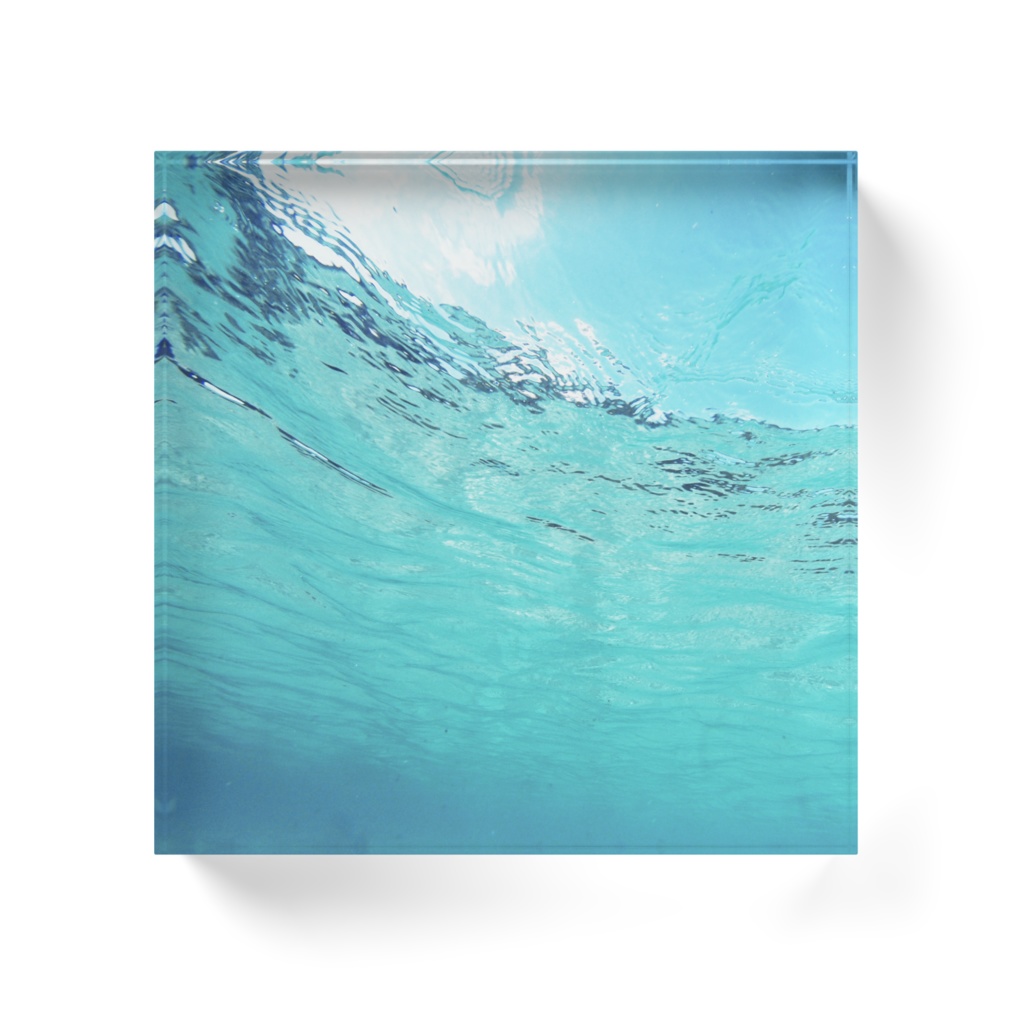 ブルーファンタジー-1-027,アクリルブロック