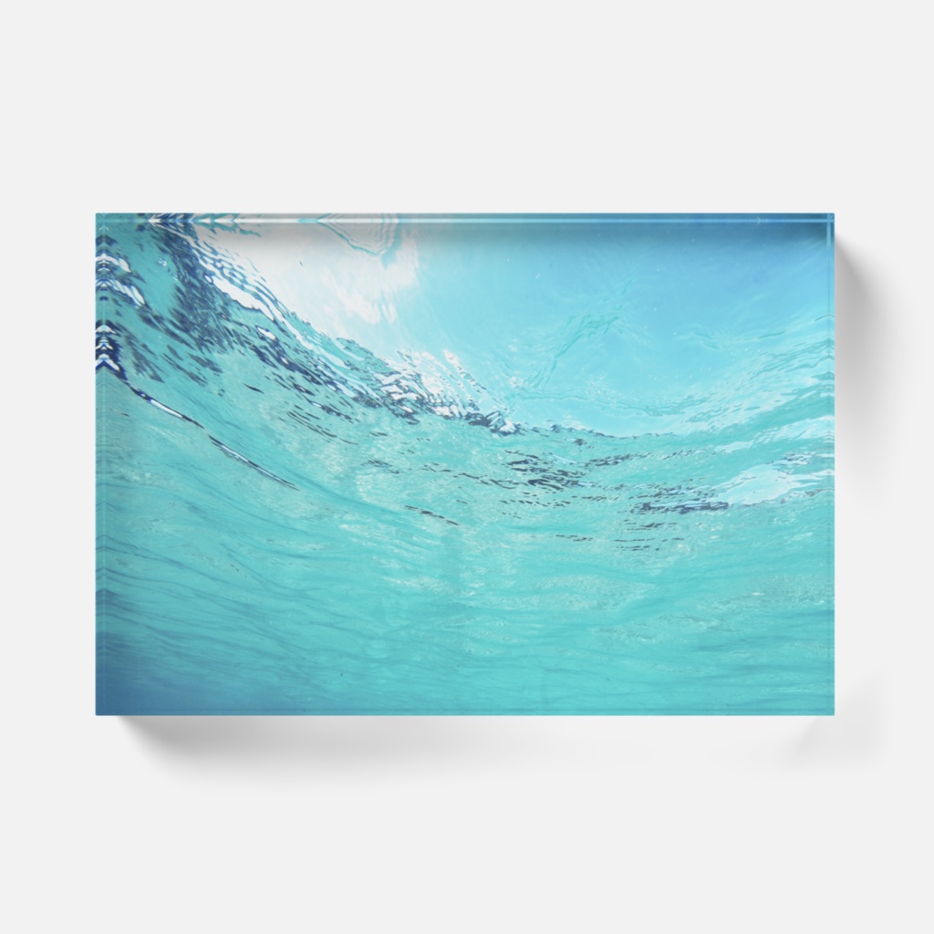 ブルーファンタジー-1-Y-027,アクリルブロック