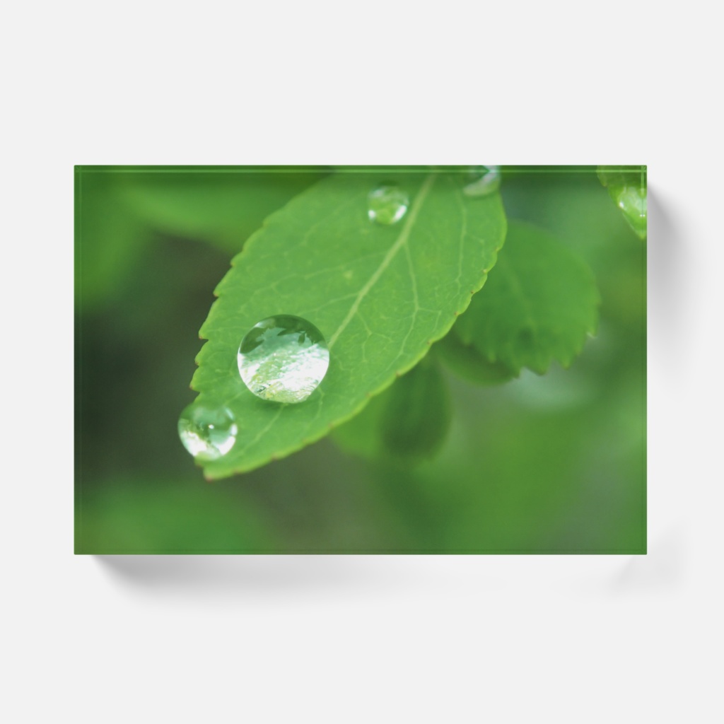 しずく-Y-0138.アクリルブロック