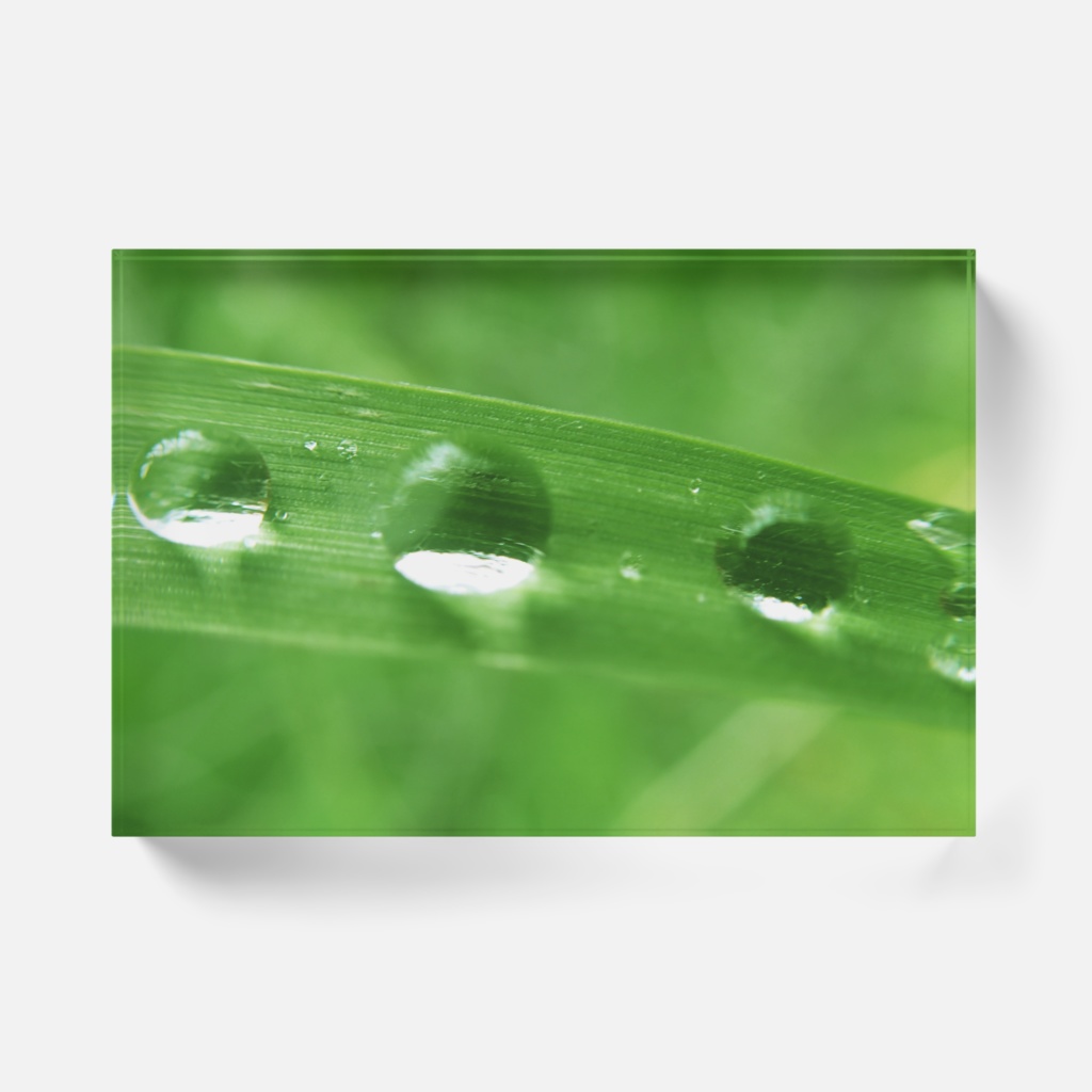 しずく-Y-043,アクリルブロック