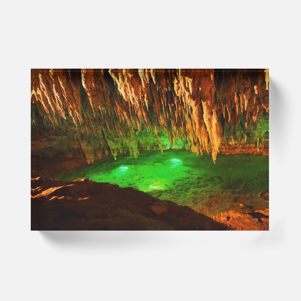 玉泉洞-Y-037,アクリルブロック