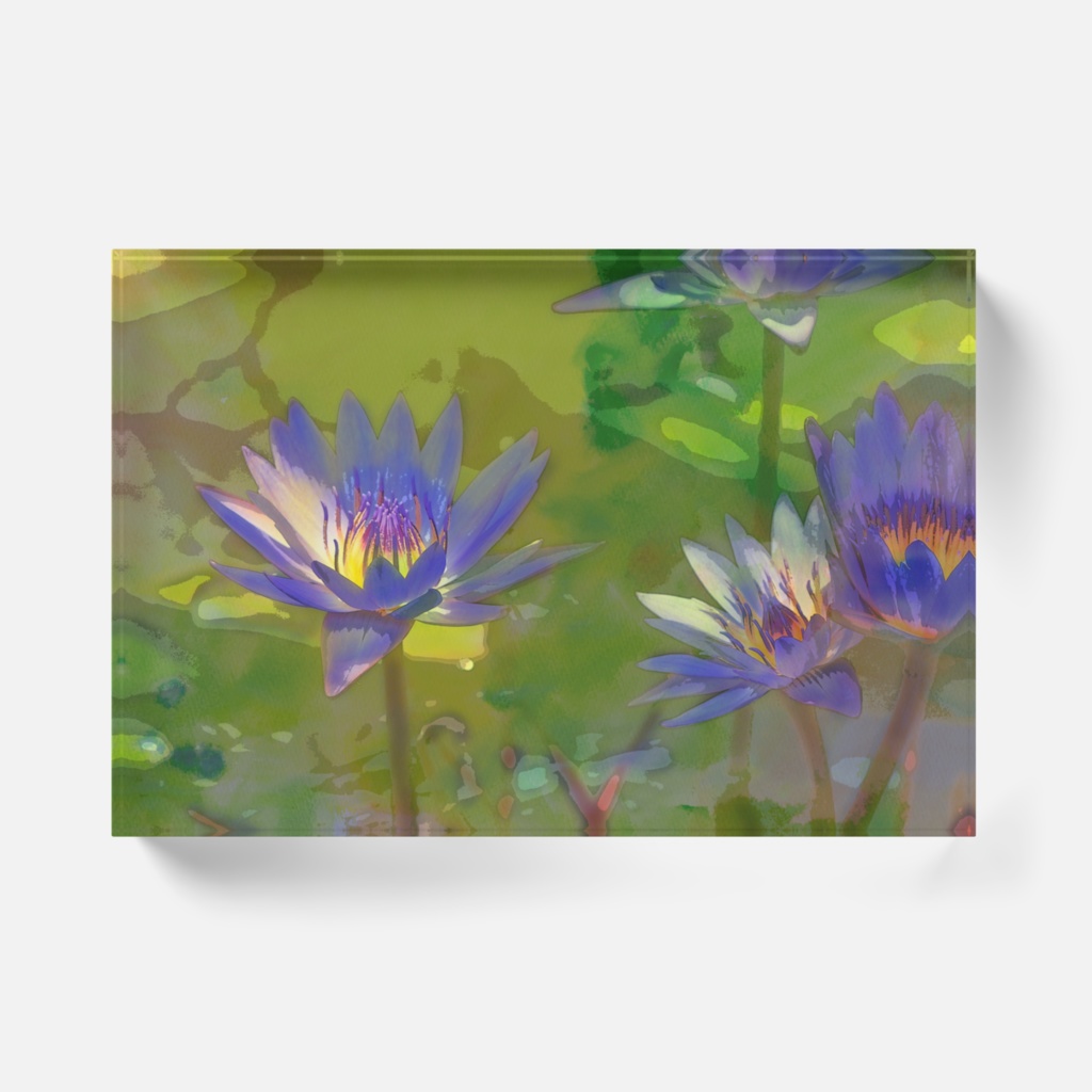 穏やかな午後-Y-01、アクリルブロック