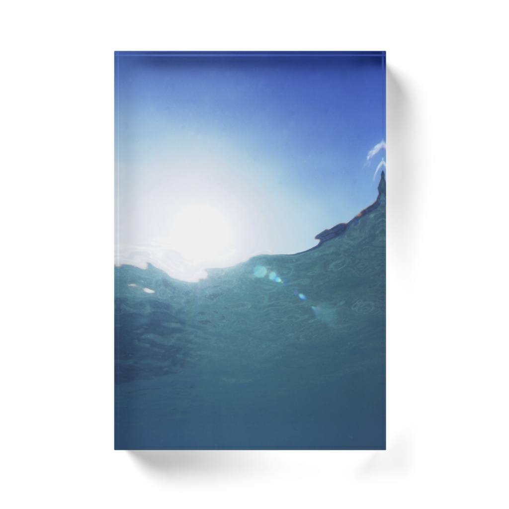 ブルーファンタジー-Ⅱ-T-092,アクリルブロック