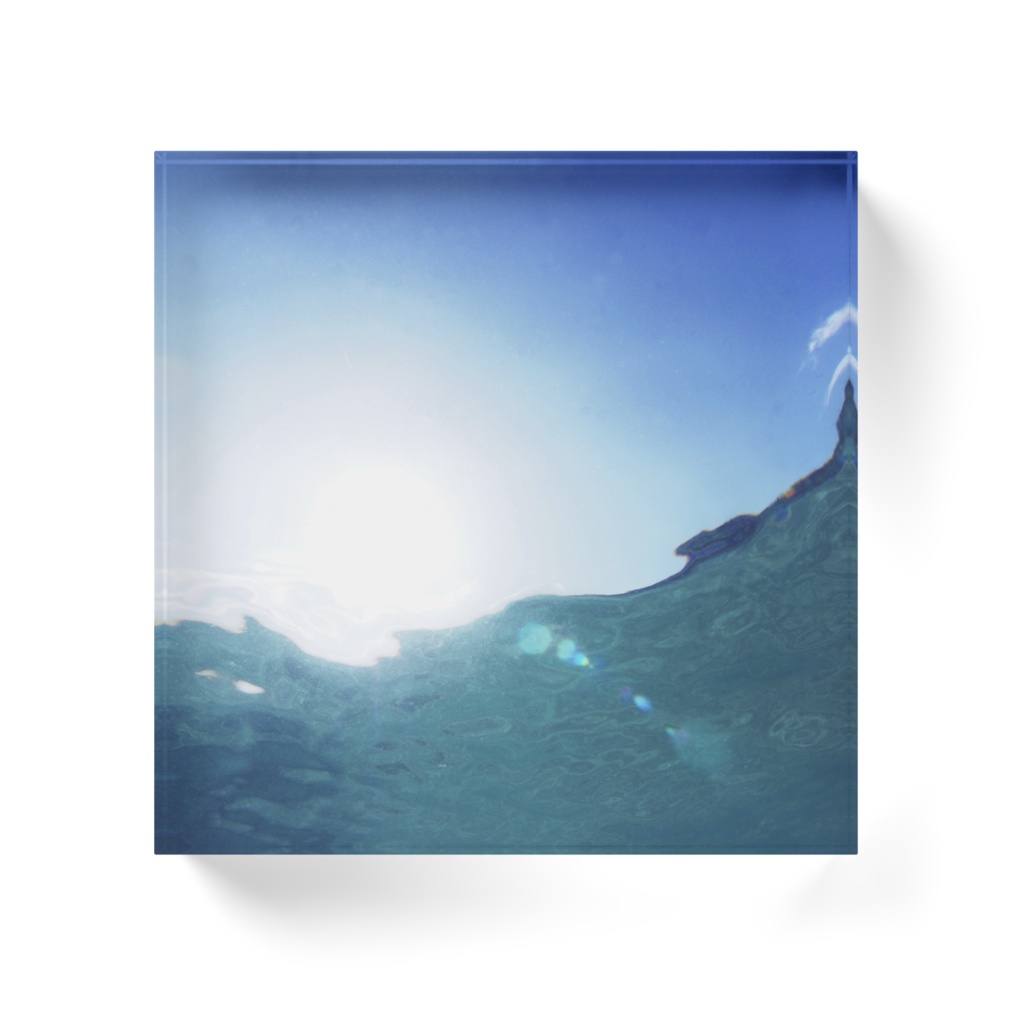 ブルーファンタジー-Ⅱ-092,アクリルブロック