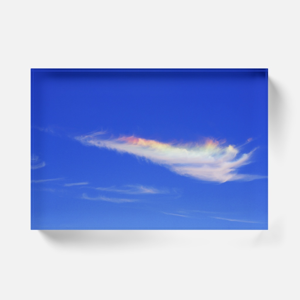 彩雲-0129,アクリルブロック