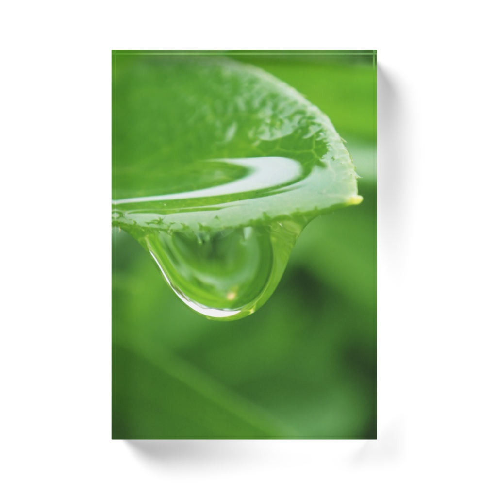 しずく-0143、アクリルブロック