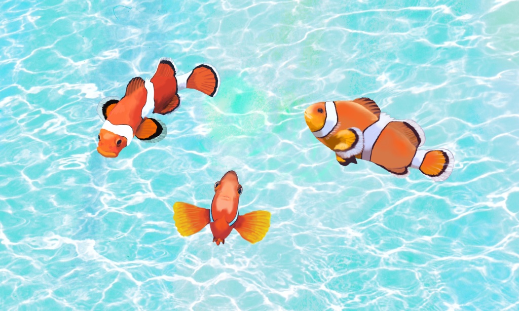 クマノミ渚-03サコッシュ