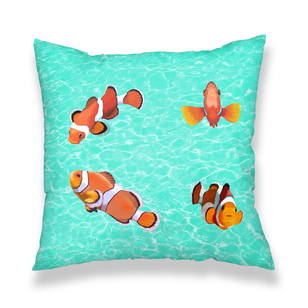 クマノミ渚-03クッションカバー