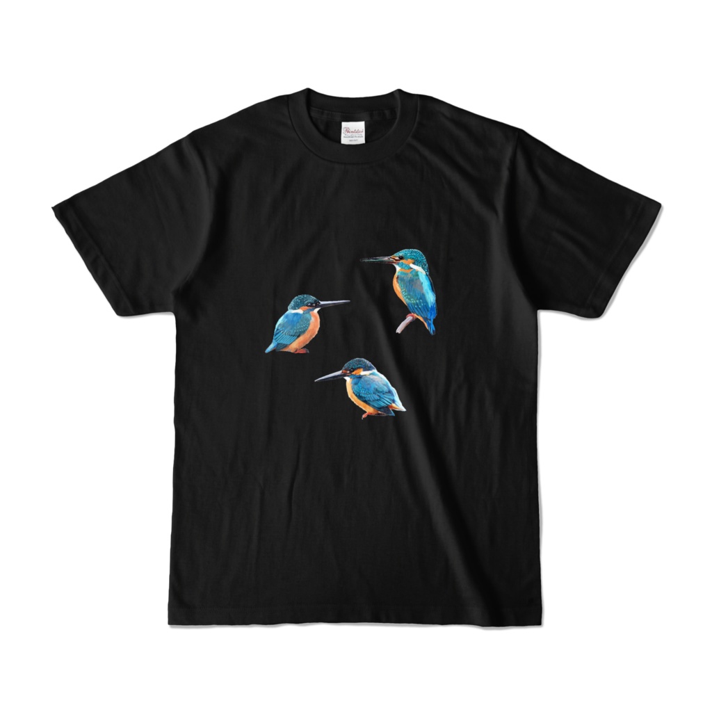 カワセミ白-03カラーTシャツB