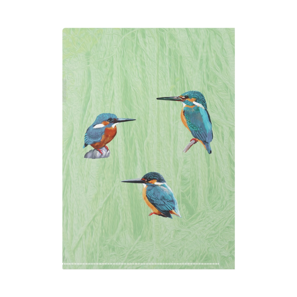 カワセミ森-03クリアファイル