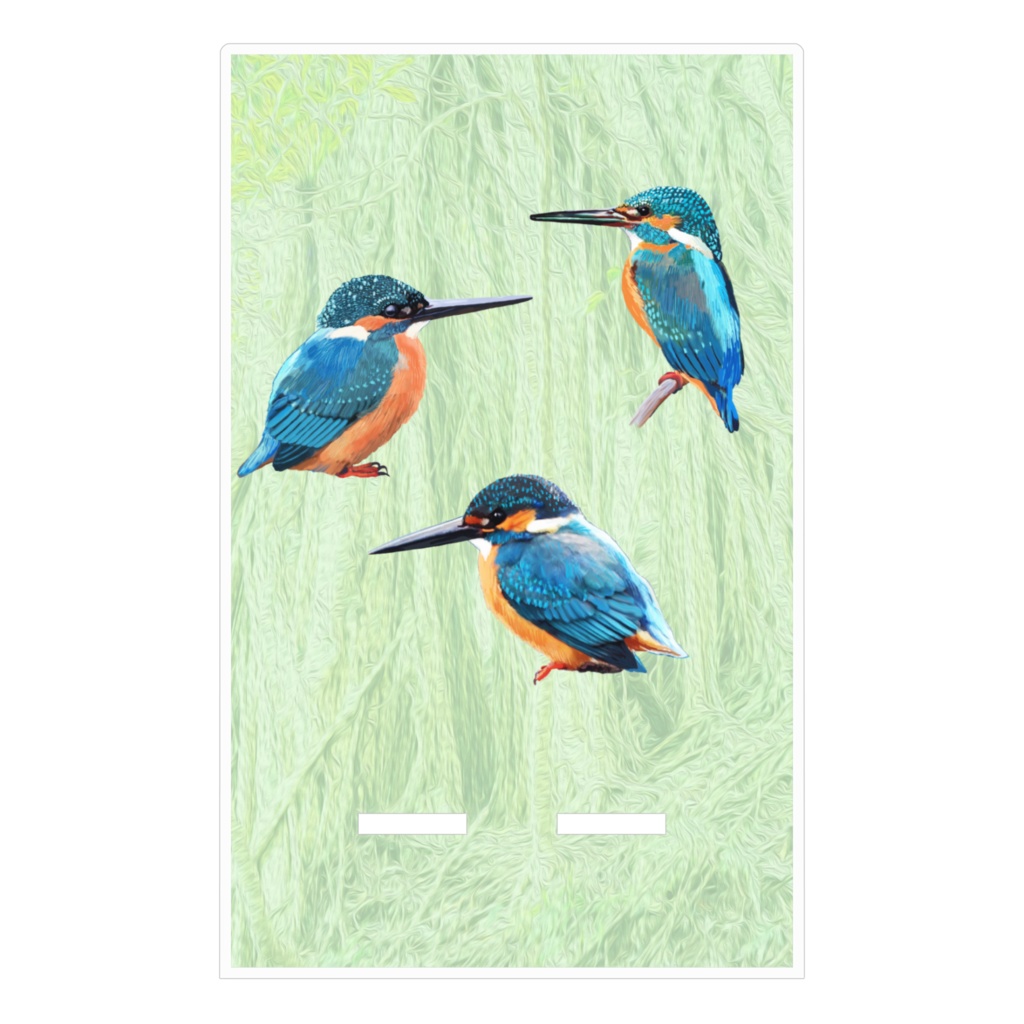 カワセミ森-03スマホスタンド