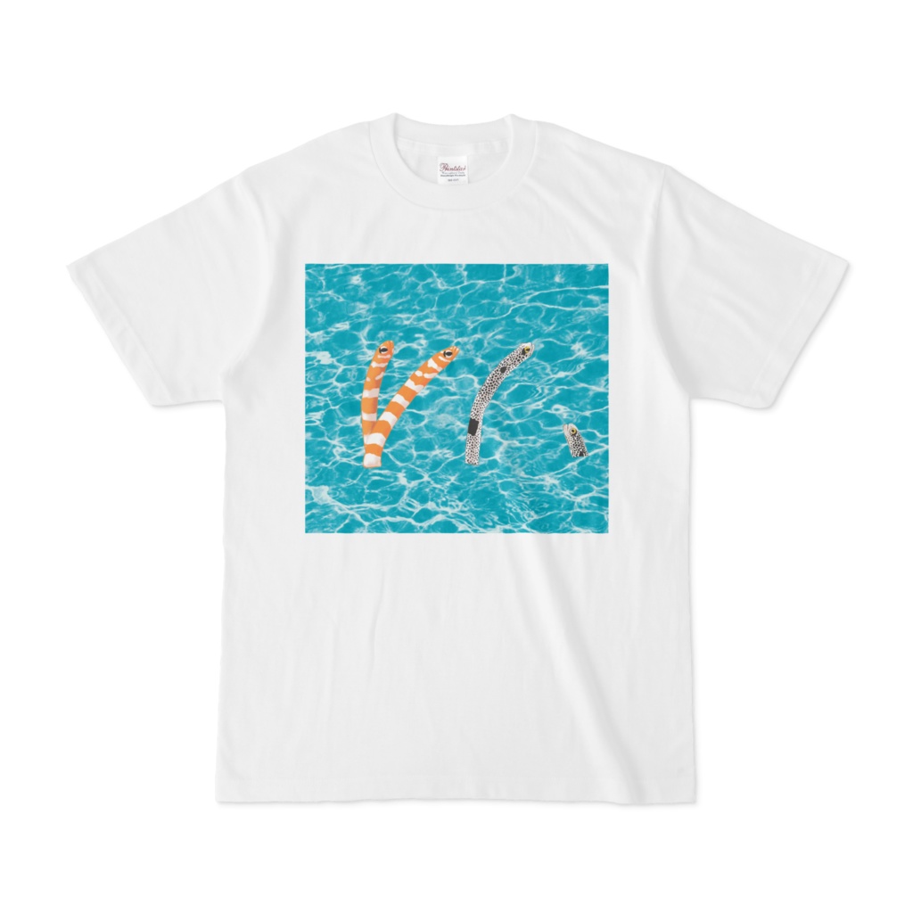 チンアナゴ渚,Tシャツホワイト