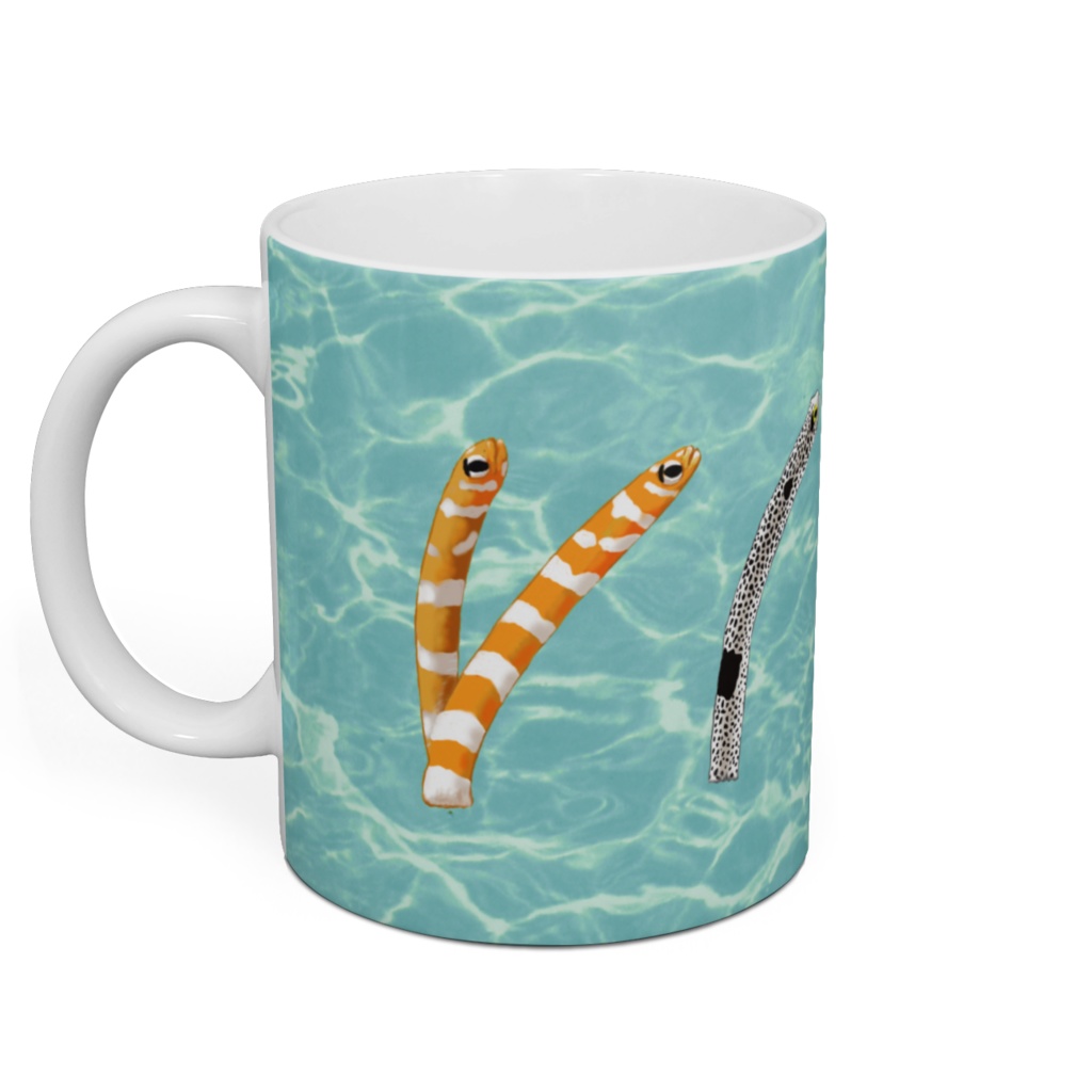 チンアナゴ渚、マグカップ