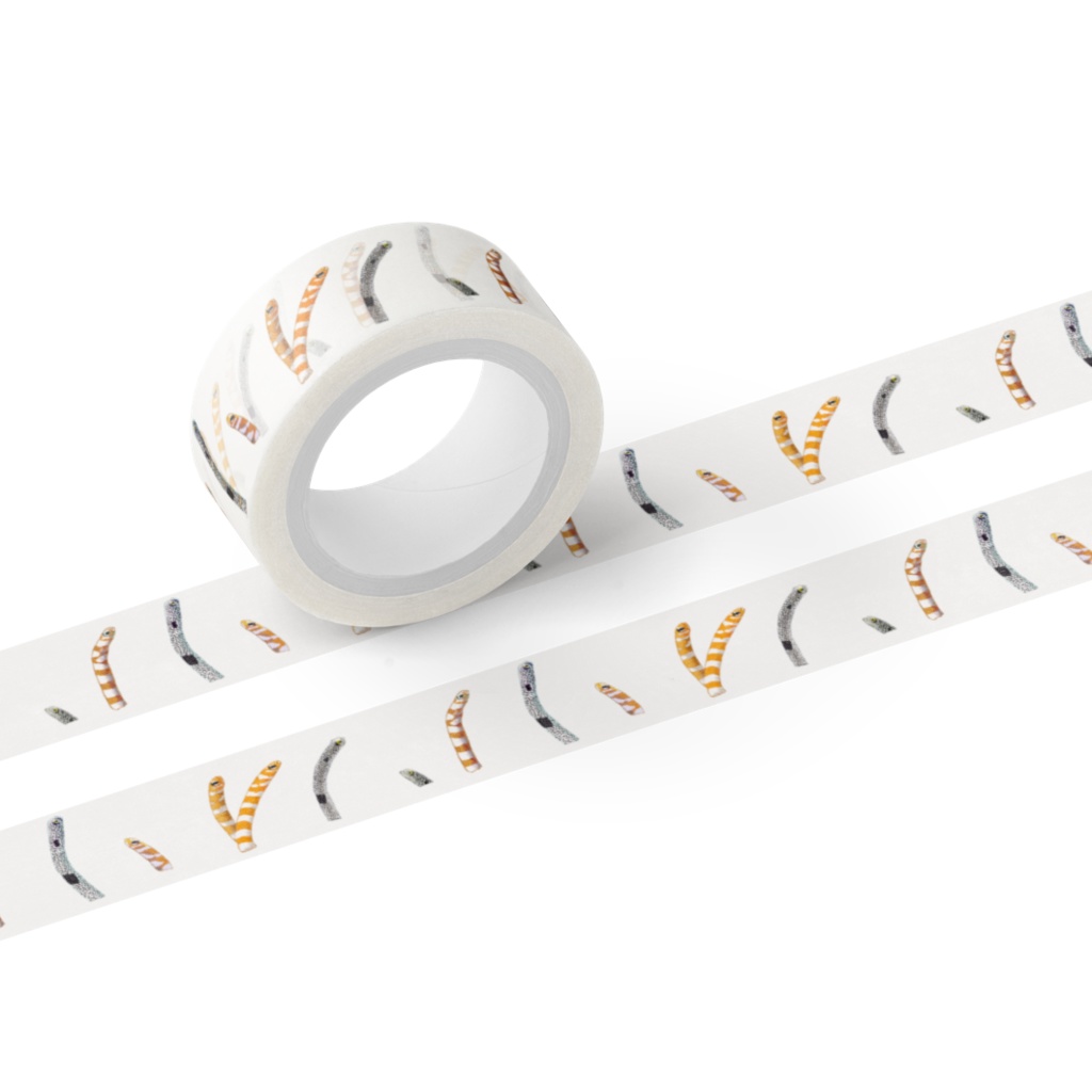 チンアナゴ、マスキングテープ