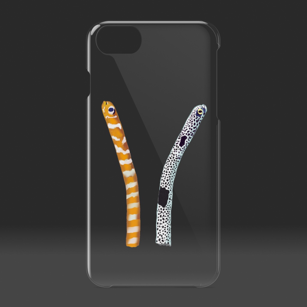 チンアナゴ-クリアiPケース