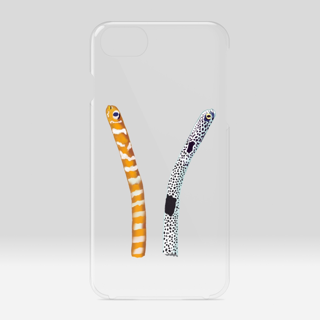 チンアナゴ-クリアiPケース