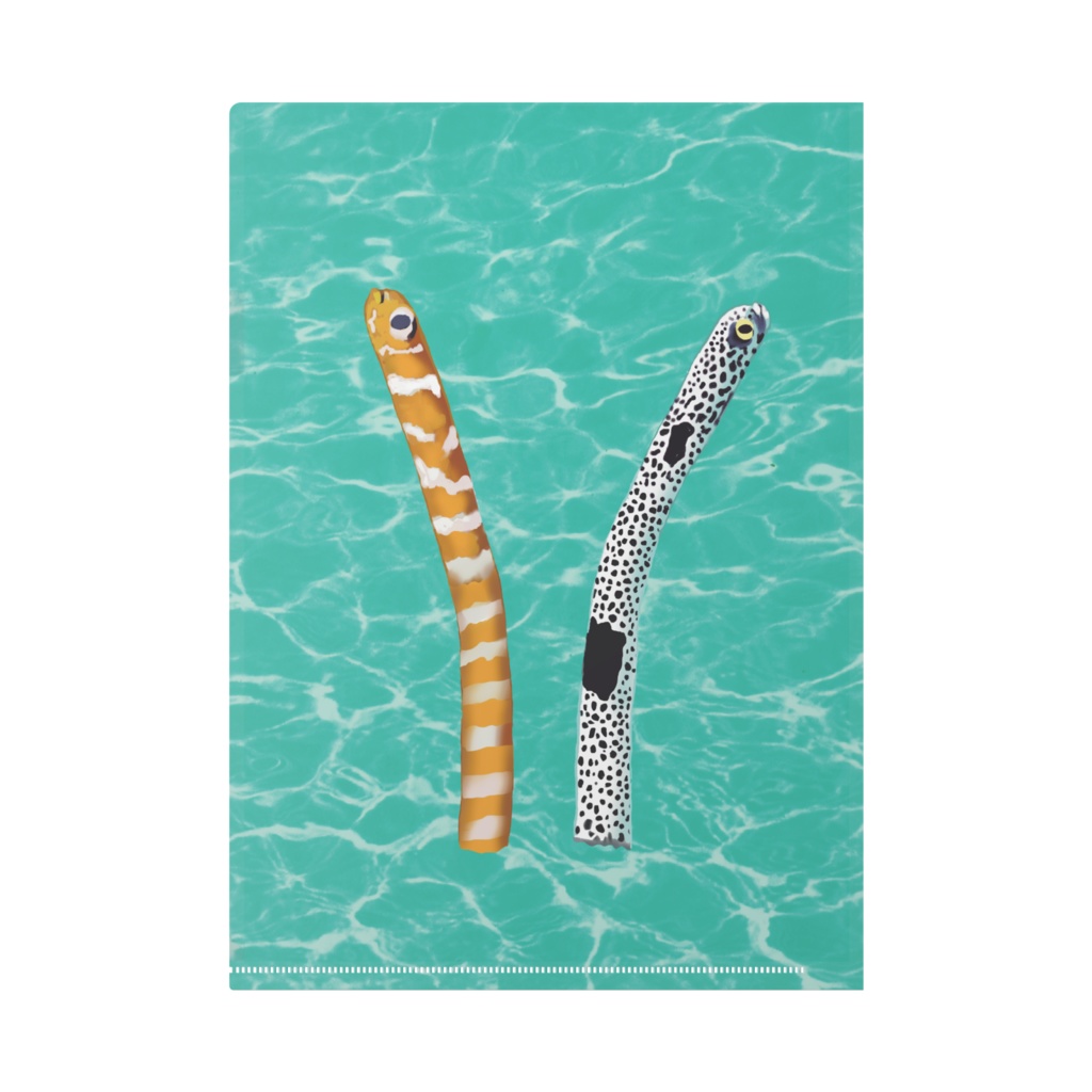 チンアナゴ渚、クリアファイル