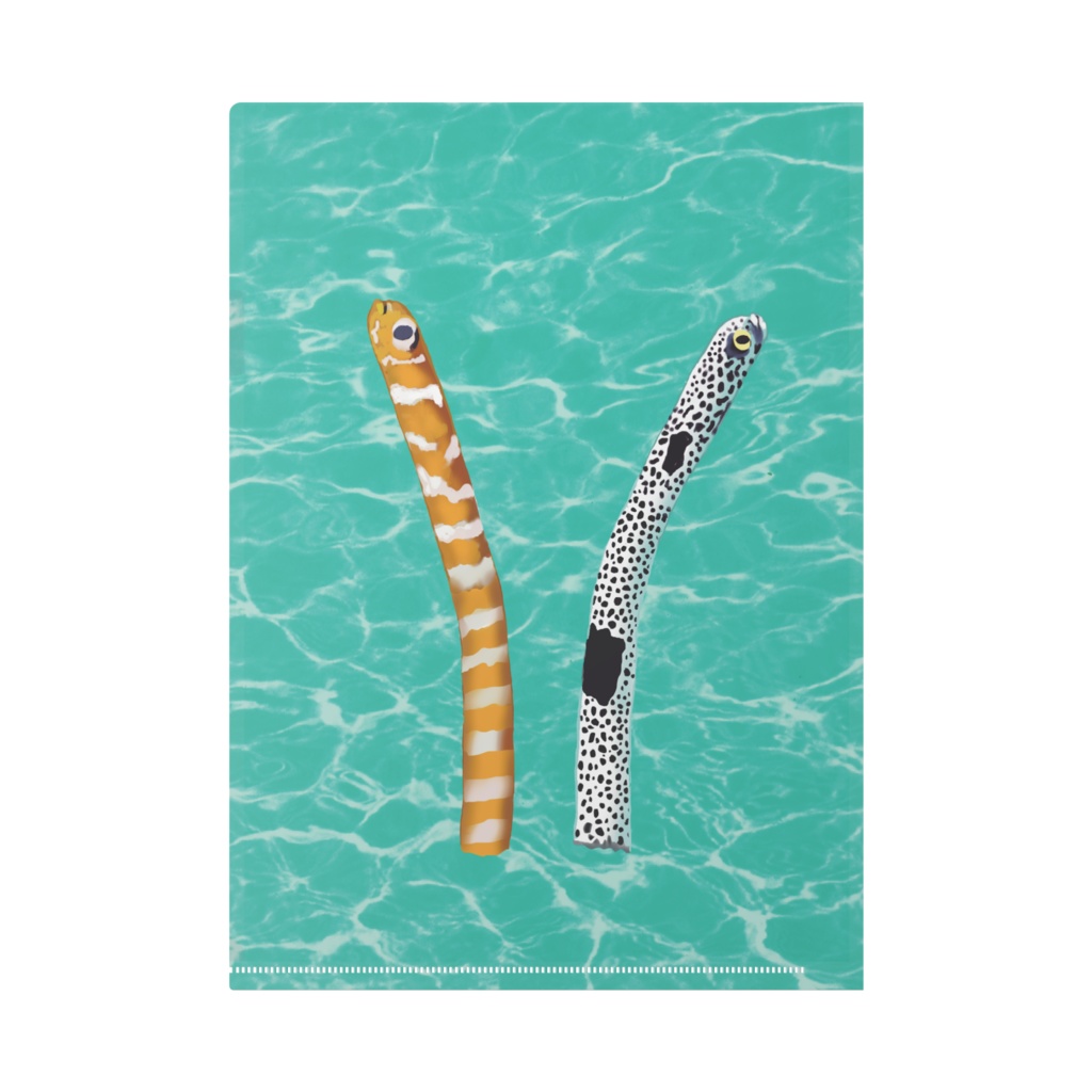 チンアナゴ渚、クリアファイル